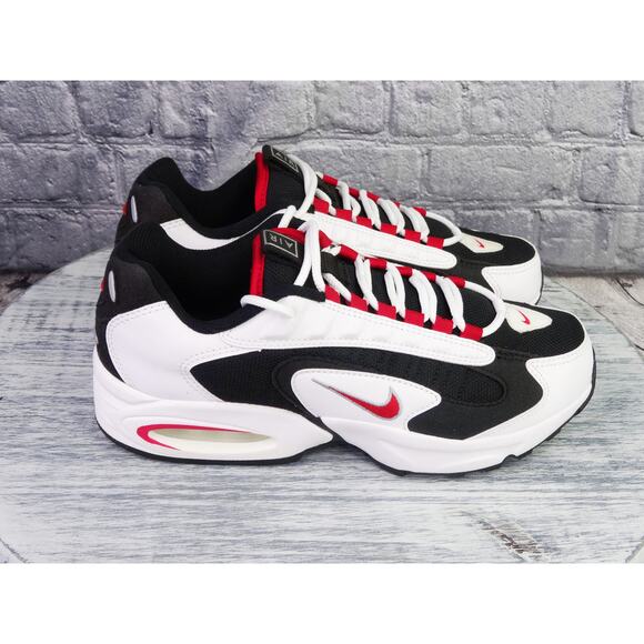 Nike Air Max Triax White/University Red-Black Men 9 Women 10.5 New in Box - Picture 4 of 11